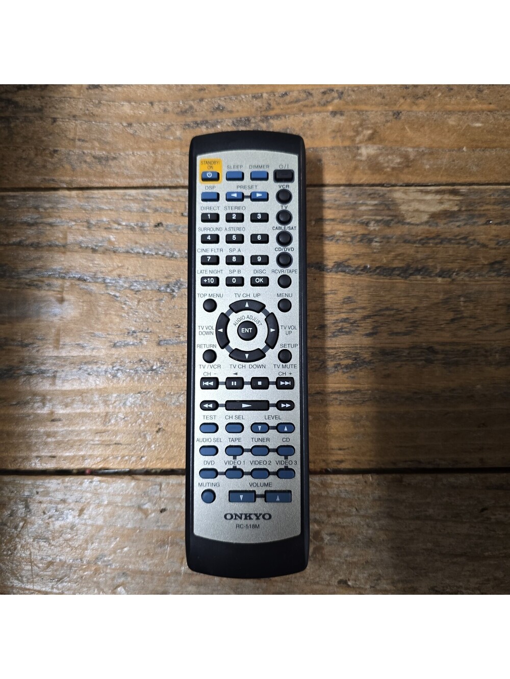 ONKYO RC-518M RECEIVER REMOTE HT-S760 HT-S767C TX-SR501 TX-SR502B HT-S660 OEM